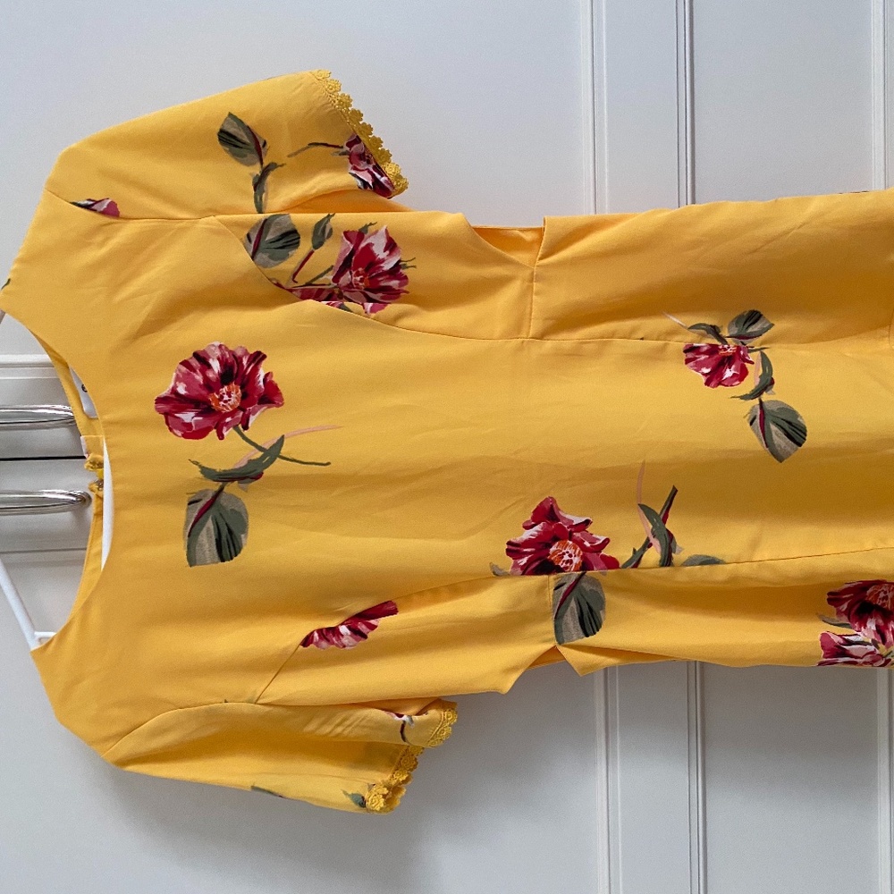 Yellow dress